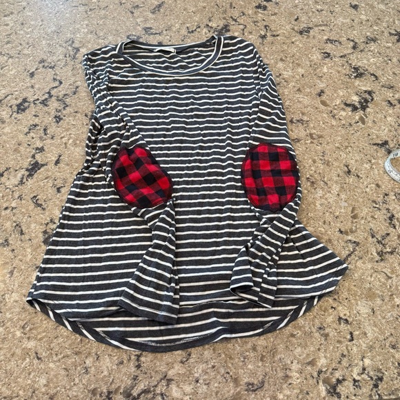 Grey striped tee - Picture 2 of 4